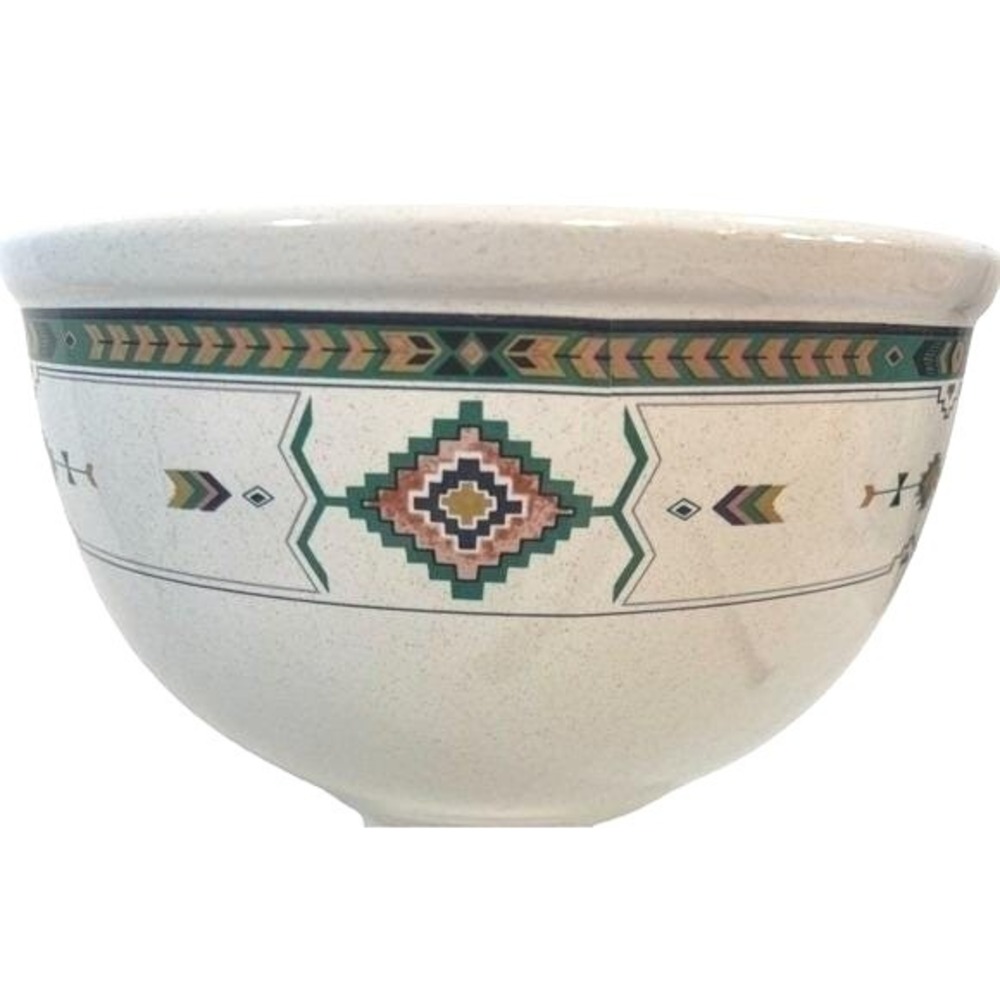 Vtg Mikasa‎ Bowl Studio Nova Adirondack Large Dishwasher Microwave Thailand